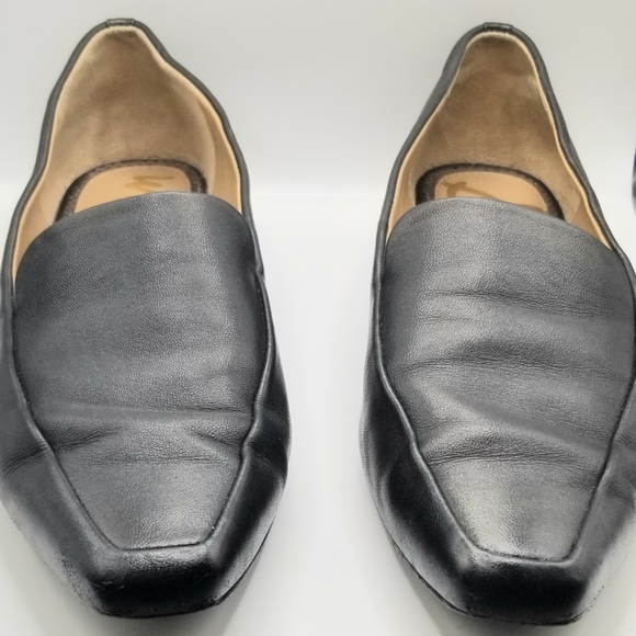 Sam Edelman Women's Black Emelie Square Toe Loafer  Size 8.5. - Picture 3 of 7